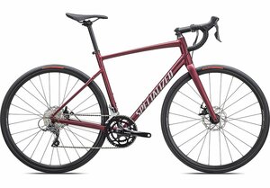 Specialized ALLEZ E5 DISC 56 MAROON/SILVER DUST/FLO RED