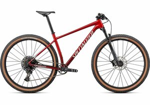 Specialized CHISEL HT COMP S RED TINT CARBON/BRUSHED/WHITE